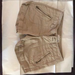 Old navy linen shorts size 0